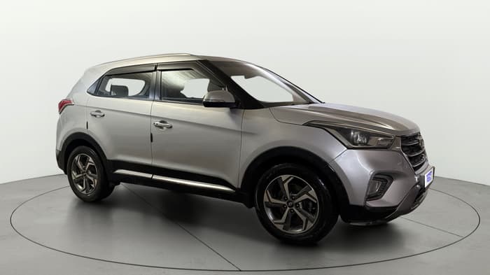 2018 Hyundai Creta SX AT 1.6 PETROL, Petrol, Automatic, 71,225 km, Right Front Diagonal