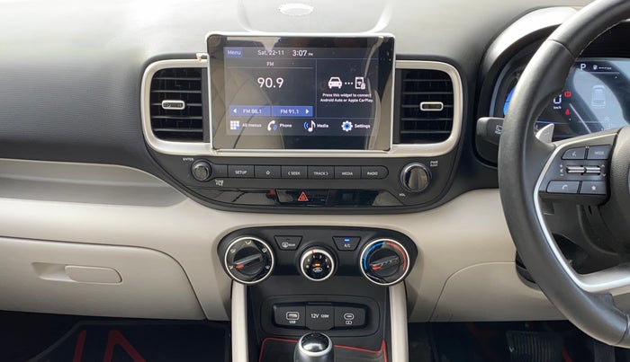 2024 Hyundai VENUE SX (O) 1.0 TURBO DCT DUAL TONE, Petrol, Automatic, 16,890 km, Air Conditioner