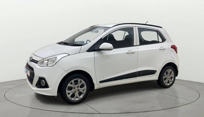 2016 Hyundai Grand i10 SPORTZ 1.2 KAPPA VTVT, Petrol, Manual, 73,649 km, Left Front Diagonal
