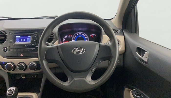 2014 Hyundai Grand i10 SPORTZ 1.2 KAPPA VTVT, Petrol, Manual, 25,610 km, Steering Wheel Close Up
