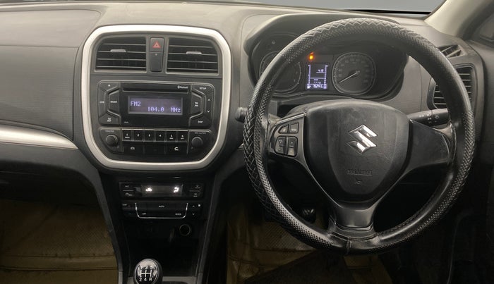 2021 Maruti Vitara Brezza VXI, Petrol, Manual, 75,229 km, Steering Wheel Close Up