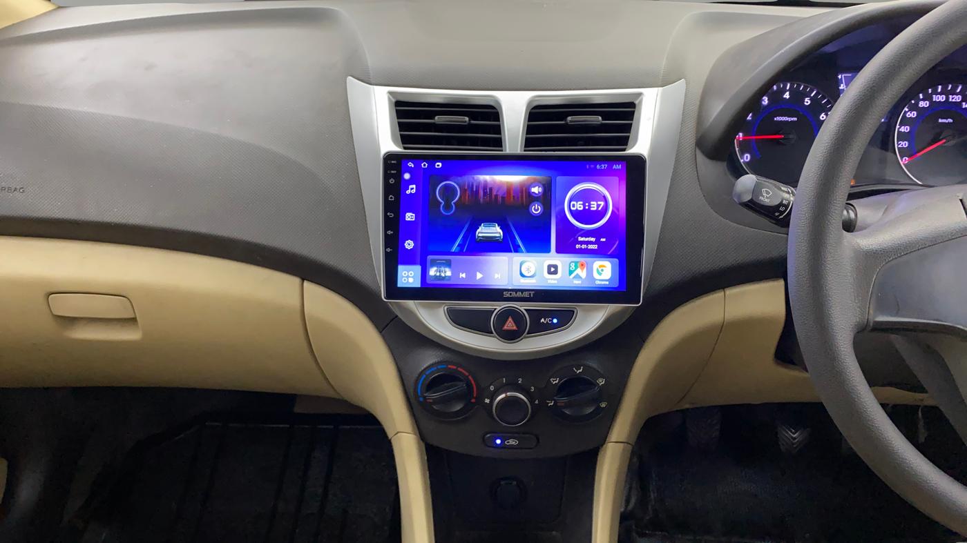2017 Hyundai Verna FLUIDIC 4S 1.4 VTVT, CNG, Manual, 1,23,456 km, Air Conditioner