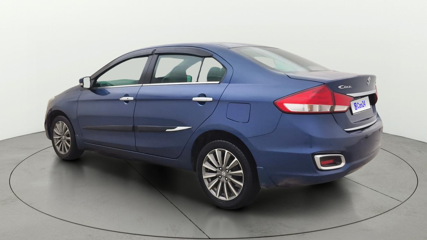 2019 Maruti Ciaz ALPHA 1.5 SHVS PETROL, Petrol, Manual, 87,994 km, Left Back Diagonal