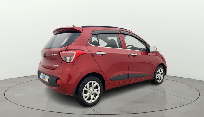 2019 Hyundai Grand i10 SPORTZ 1.2 KAPPA VTVT, Petrol, Manual, 48,441 km, Right Back Diagonal