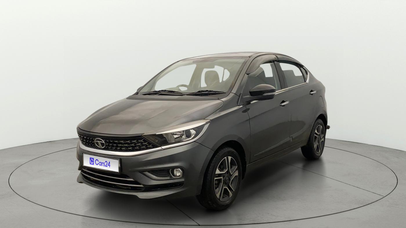 2021 Tata TIGOR XZ PLUS PETROL, Petrol, Manual, 62,930 km, Left Front Diagonal