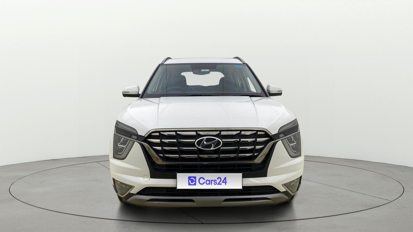 2023 Hyundai ALCAZAR PLATINUM 1.5 TURBO PETROL MT 7STR, Petrol, Manual, 24,496 km, Front