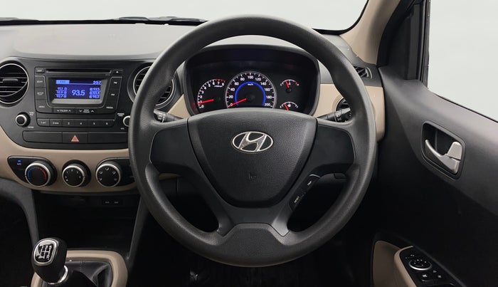 2015 Hyundai Grand i10 SPORTZ 1.2 KAPPA VTVT, Petrol, Manual, 44,365 km, Steering Wheel Close Up