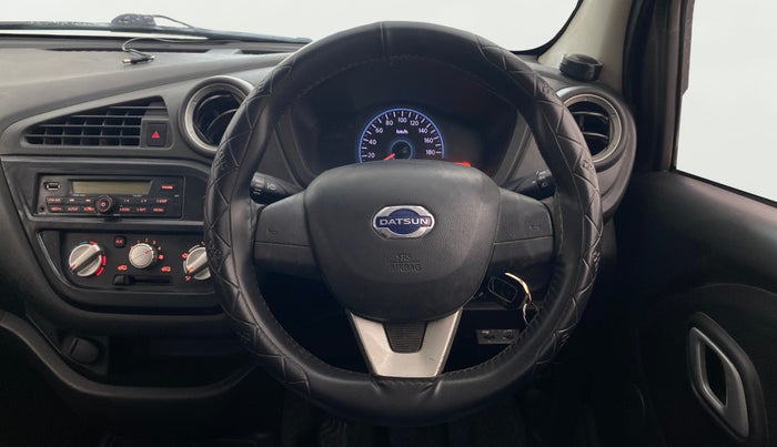 2018 Datsun Redi Go S, Petrol, Manual, 66,254 km, Steering Wheel Close Up
