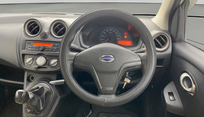 2018 Datsun Go T, CNG, Manual, 81,196 km, Steering Wheel Close Up