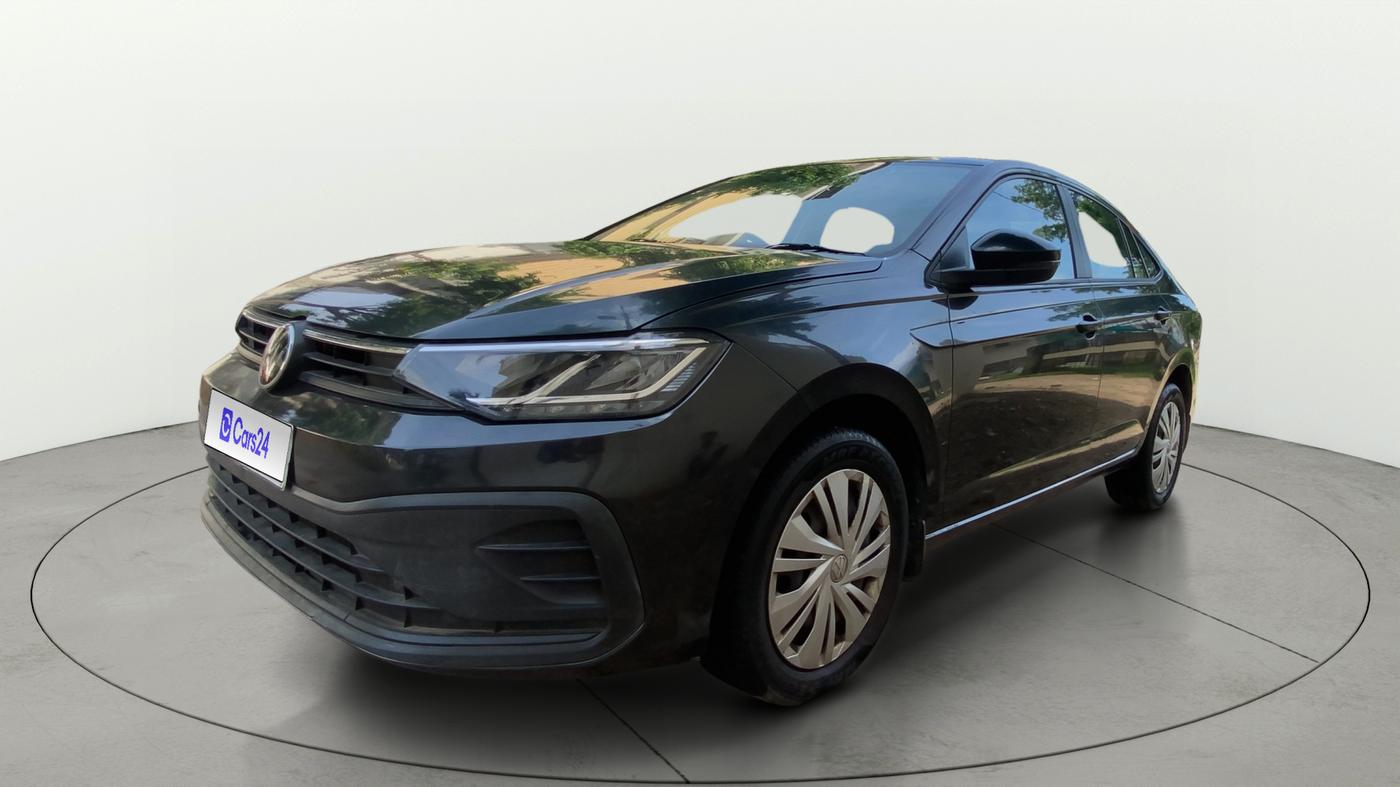 2023 Volkswagen VIRTUS COMFORTLINE TSI 1.0 MT, Petrol, Manual, 40,349 km, Left Front Diagonal