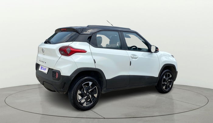 2021 Tata PUNCH CREATIVE  AMT, Petrol, Automatic, 1,00,394 km, Right Back Diagonal