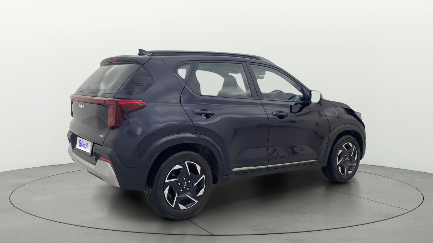 2024 KIA SONET HTX PLUS 1.0 TURBO PETROL IMT, Petrol, Manual, 16,306 km, Right Back Diagonal