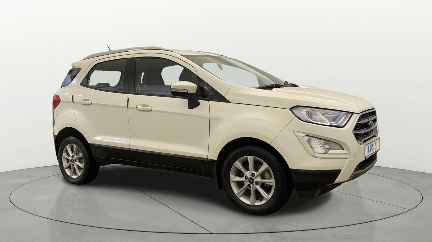 2020 Ford Ecosport TITANIUM 1.5L DIESEL, Diesel, Manual, 1,44,257 km, Right Front Diagonal