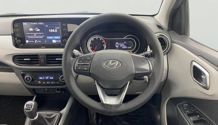 2021 Hyundai GRAND I10 NIOS SPORTZ 1.2 KAPPA VTVT, Petrol, Manual, 80,384 km, Steering Wheel Close Up