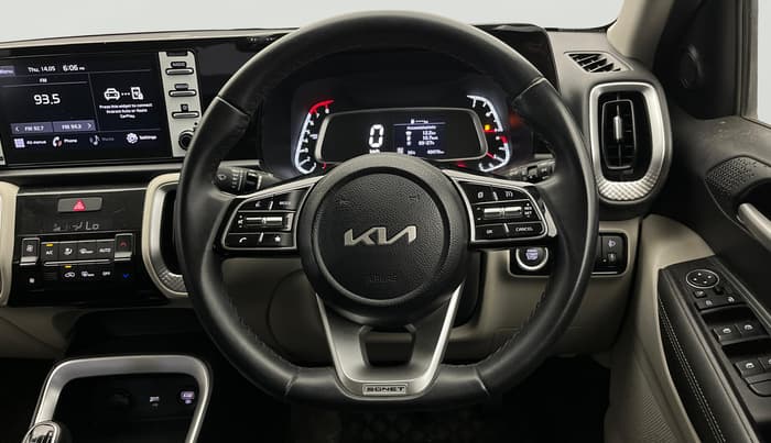 2022 KIA SONET HTX ANNIVERSARY EDITION 1.0 IMT, Petrol, Manual, 49,459 km, Steering Wheel Close Up