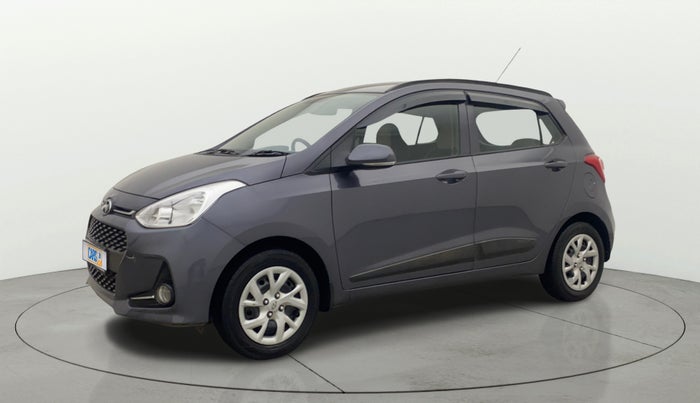 2018 Hyundai Grand i10 SPORTZ 1.2 KAPPA VTVT, Petrol, Manual, 63,426 km, Left Front Diagonal