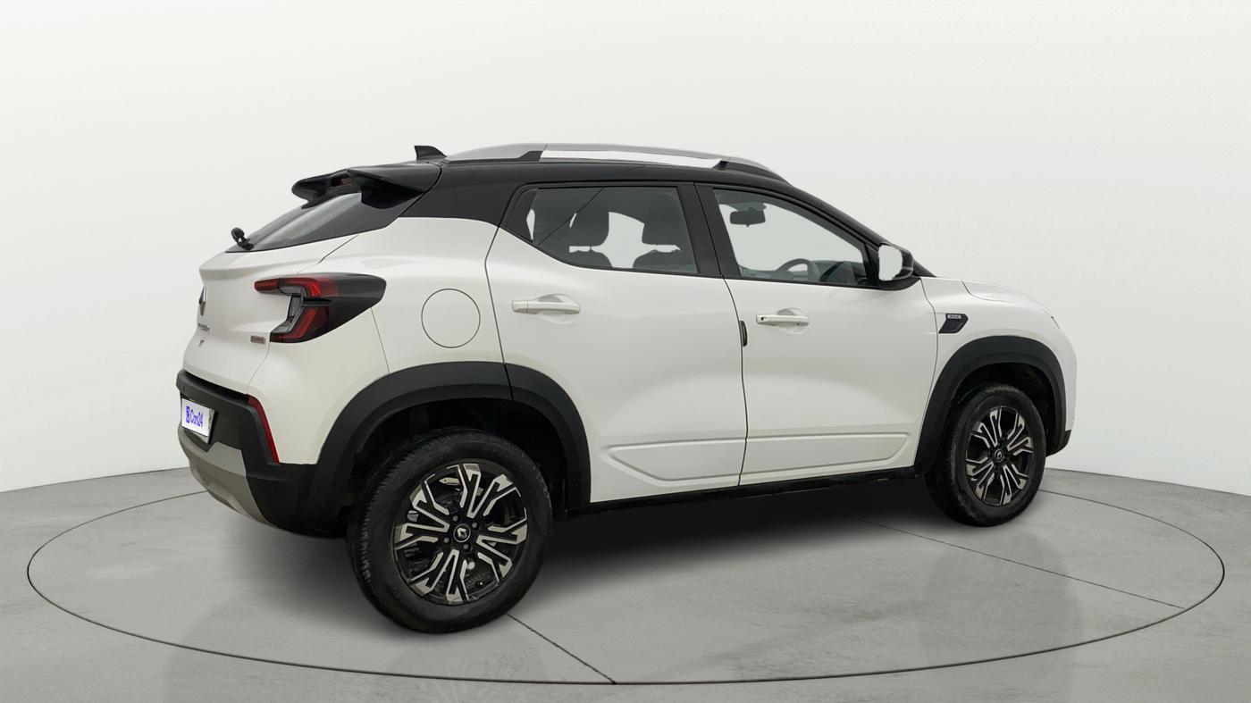 2021 Renault Kiger RXZ TURBO MT DUAL TONE, Petrol, Manual, 24,590 km, Right Back Diagonal