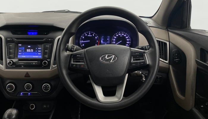 2017 Hyundai Creta E PLUS 1.6 PETROL, Petrol, Manual, 35,825 km, Steering Wheel Close Up