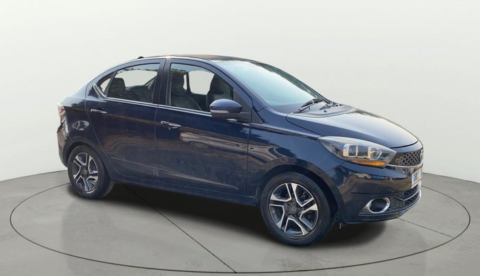 2019 Tata TIGOR XZ PLUS PETROL, CNG, Manual, 1,40,384 km, Right Front Diagonal