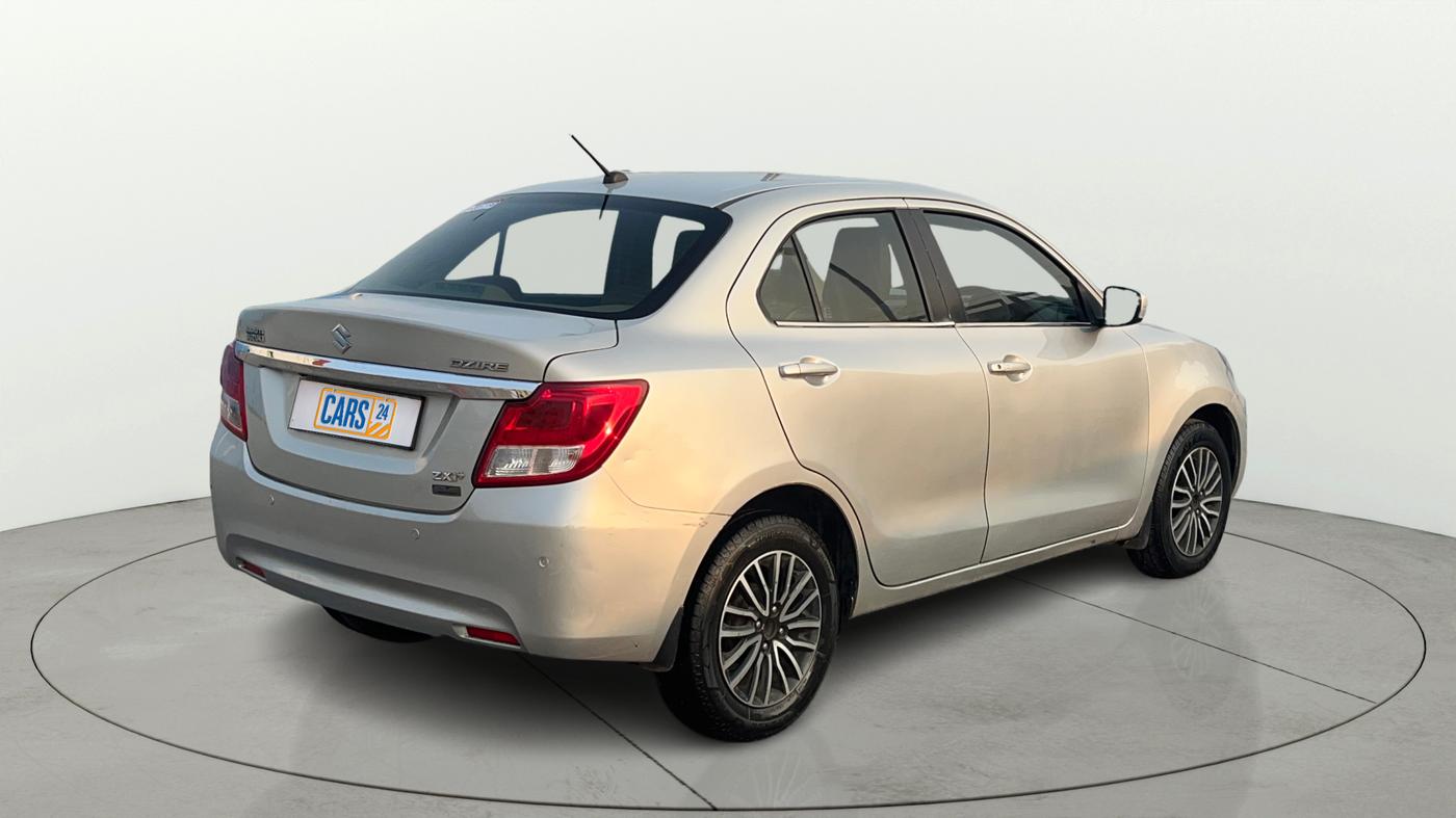 2018 Maruti Dzire ZXI PLUS AMT, Petrol, Automatic, 1,32,185 km, Right Back Diagonal