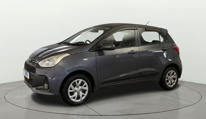 2017 Hyundai Grand i10 SPORTZ 1.2 KAPPA VTVT, Petrol, Manual, 32,518 km, Left Front Diagonal