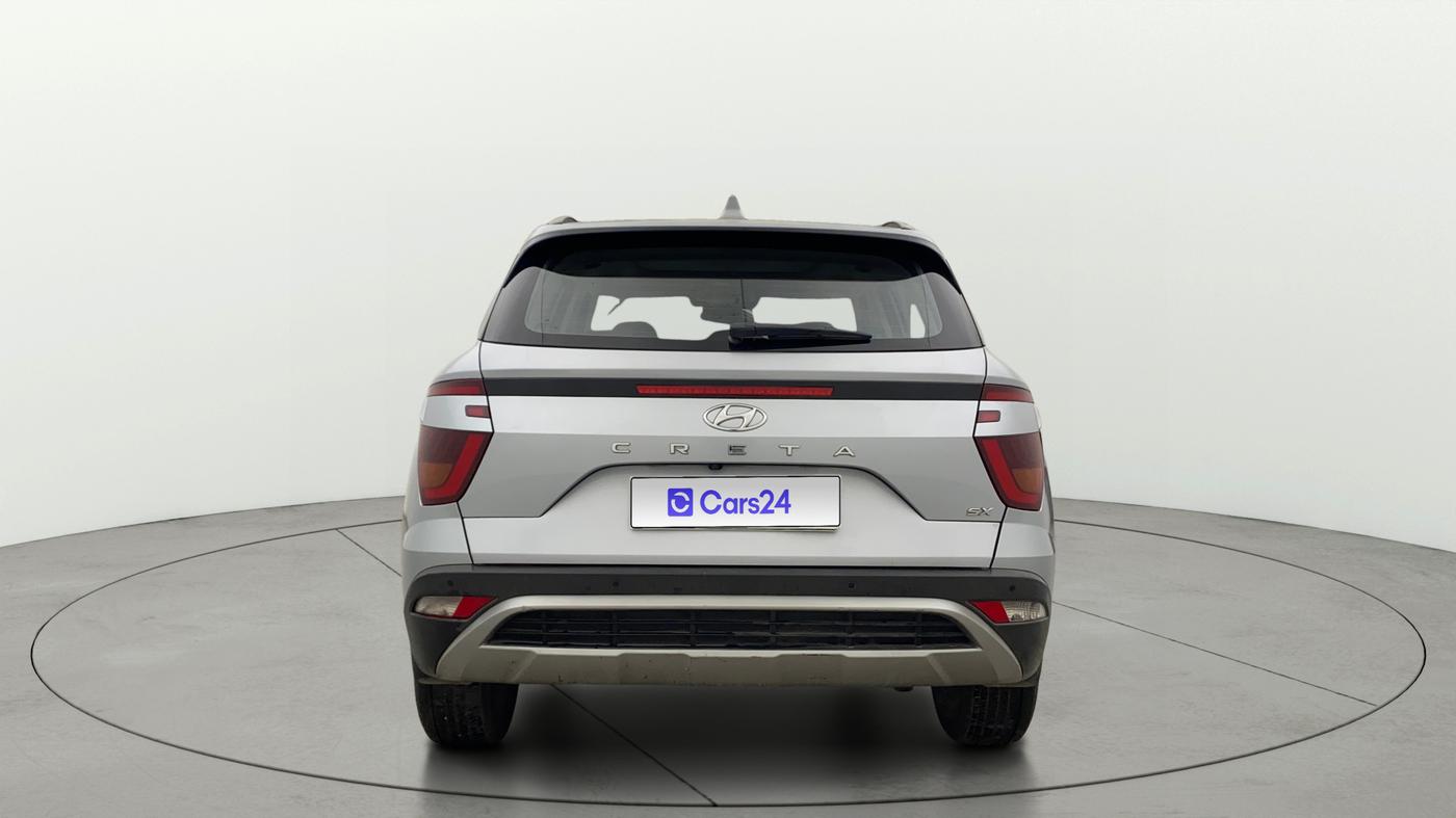 2021 Hyundai Creta SX (O) IVT 1.5 PETROL, Petrol, Automatic, 1,09,644 km, Back/Rear