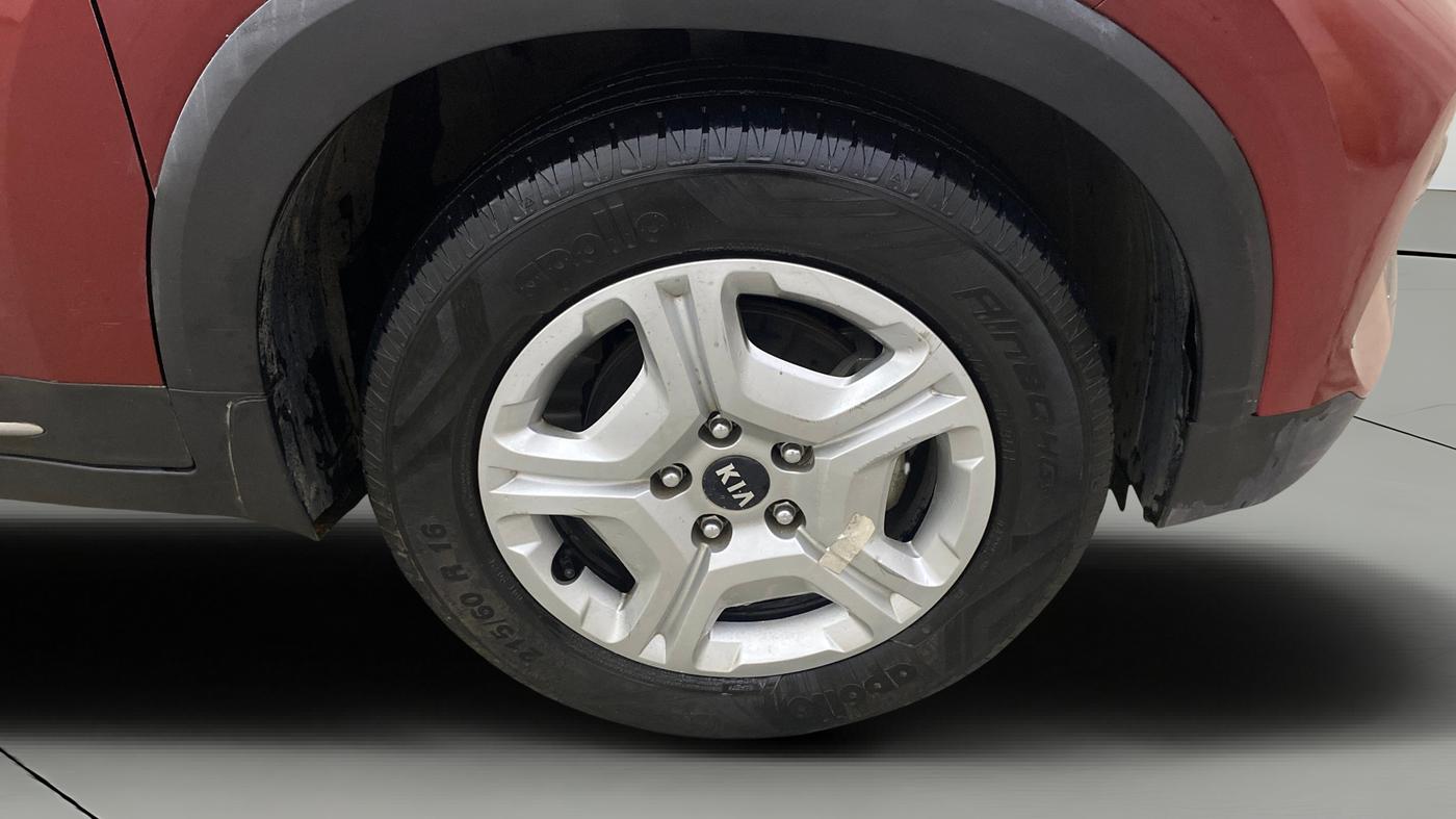 2020 KIA SONET HTX 1.0 IMT, Petrol, Manual, 27,576 km, Right Front Wheel