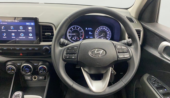 2021 Hyundai VENUE SX 1.0 TURBO IMT, Petrol, Manual, 11,653 km, Steering Wheel Close Up
