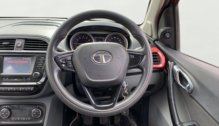 2017 Tata TIGOR XZ (O) PETROL, Petrol, Manual, 54,619 km, Steering Wheel Close Up