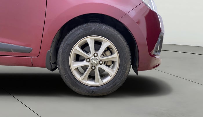 2015 Hyundai Grand i10 ASTA (O) 1.2 KAPPA VTVT, Petrol, Manual, 41,896 km, Right Front Wheel