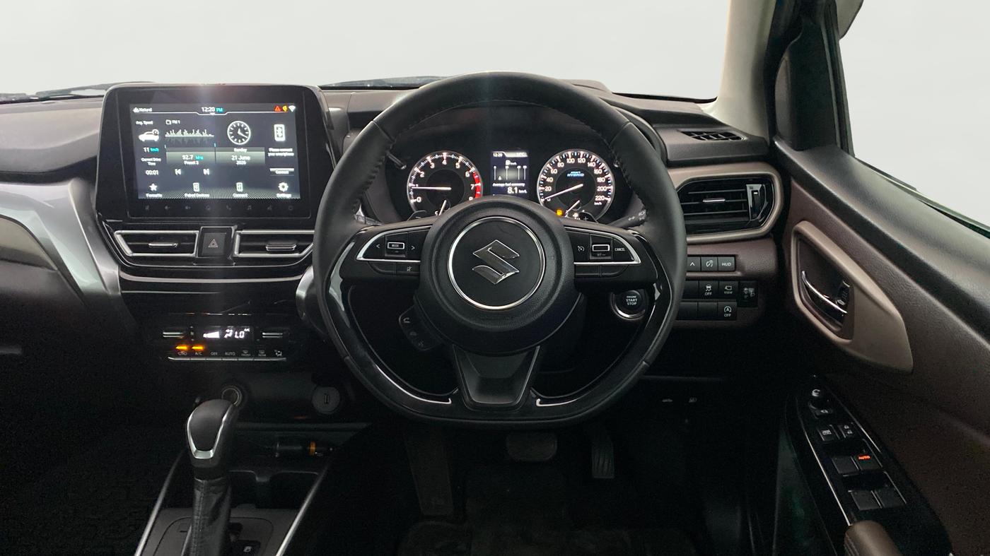 2023 Maruti FRONX ALPHA 1.0L TURBO 6 AT, Petrol, Automatic, 20,611 km, Steering Wheel Close Up