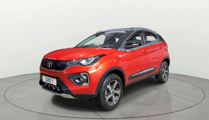 2022 Tata NEXON XZ PLUS (HS) PETROL DUAL TONE, Petrol, Manual, 87,846 km, Left Front Diagonal