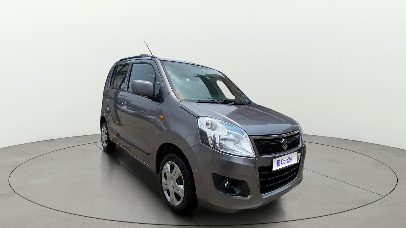 2014 Maruti Wagon R 1.0 VXI, Petrol, Manual, 85,423 km, Right Front Diagonal