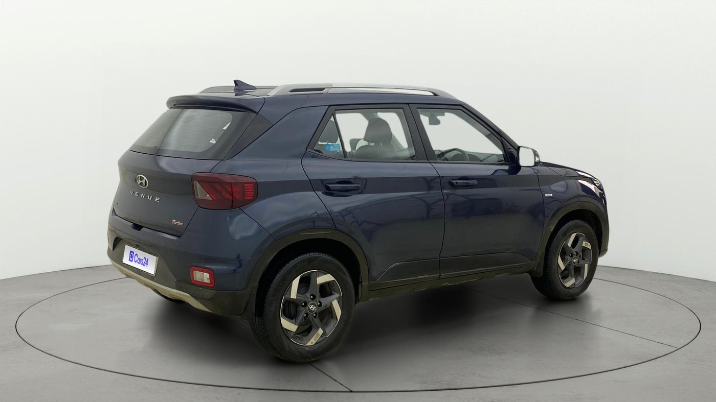 2020 Hyundai VENUE SX 1.0 TURBO IMT, Petrol, Manual, 37,130 km, Right Back Diagonal