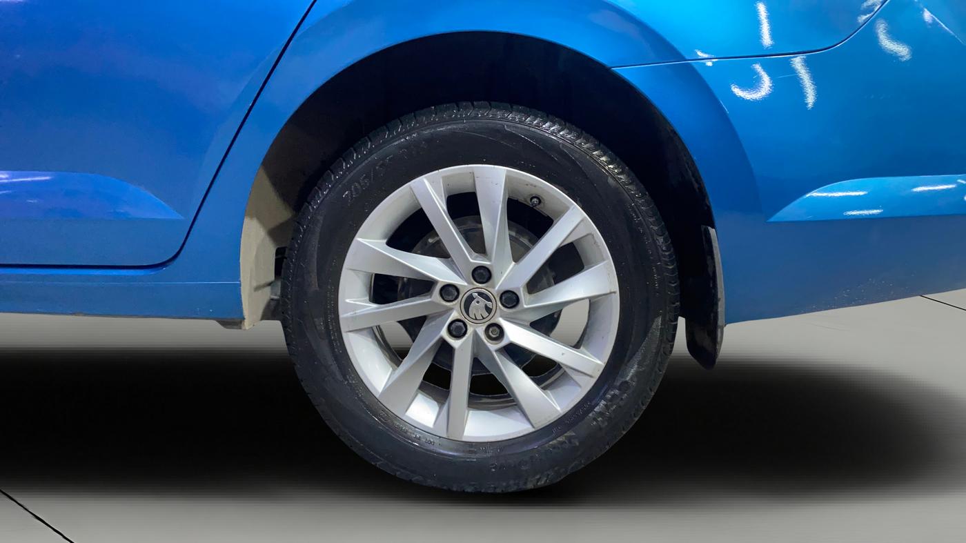 2022 Skoda SLAVIA AMBITION 1.0L TSI AT, Petrol, Automatic, 25,213 km, Left Rear Wheel