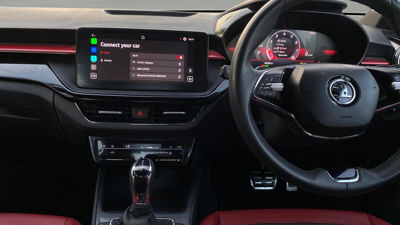 2025 Skoda SLAVIA Monte Carlo 1.0L TSI AT, Petrol, Automatic, 4,018 km, Air Conditioner