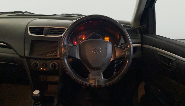 2015 Maruti Swift LXI (O), Petrol, Manual, 78,136 km, Steering Wheel Close Up
