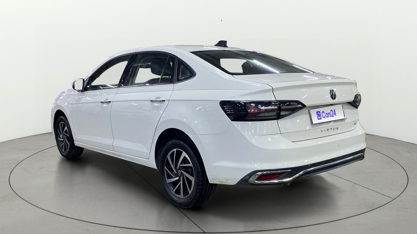 2023 Volkswagen VIRTUS TOPLINE TSI 1.0 AT, Petrol, Automatic, 63,915 km, Left Back Diagonal