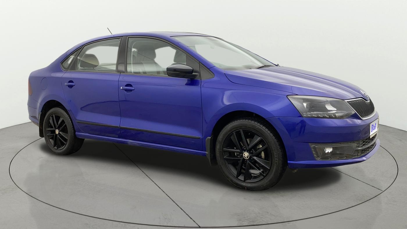 2020 Skoda Rapid 1.0 AMBITION TSI MT, Petrol, Manual, 25,721 km, Right Front Diagonal