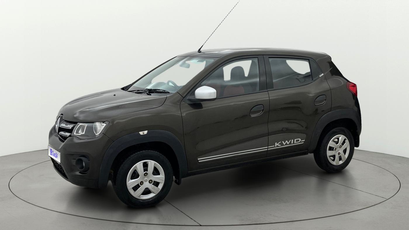 2019 Renault Kwid RXT 1.0 AMT (O), Petrol, Automatic, 43,393 km, Left Front Diagonal