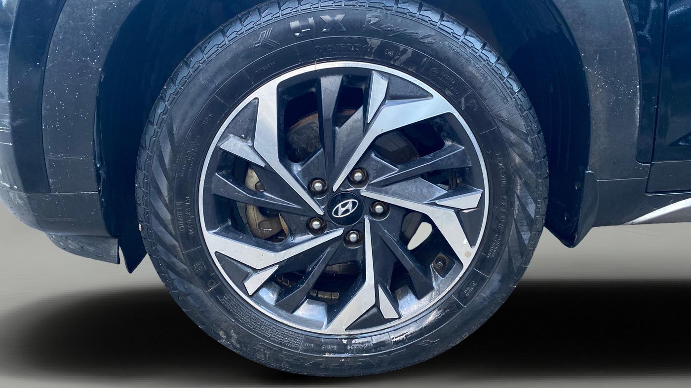 2021 Hyundai Creta SX (O) AT 1.5 DIESEL, Diesel, Automatic, 1,00,034 km, Left Front Wheel