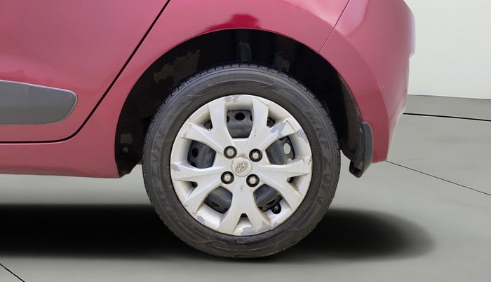 2015 Hyundai Grand i10 SPORTZ 1.2 KAPPA VTVT, Petrol, Manual, 52,135 km, Left Rear Wheel