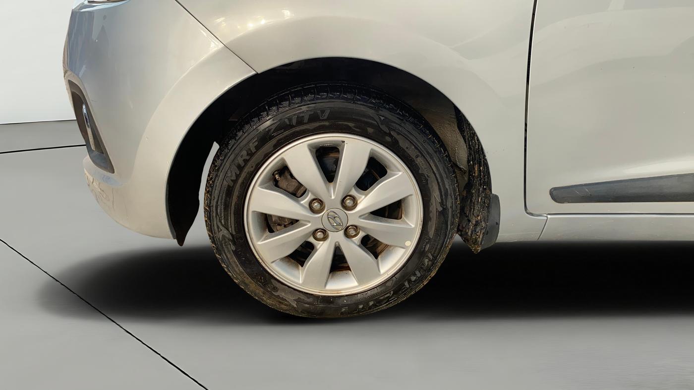 2014 Hyundai Xcent SX 1.2 (O), Petrol, Manual, 86,839 km, Left Front Wheel