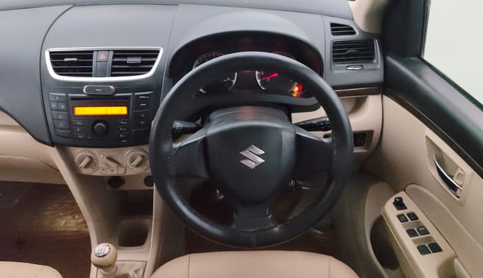 2014 Maruti Swift Dzire VXI, Petrol, Manual, 70,684 km, Steering Wheel Close Up