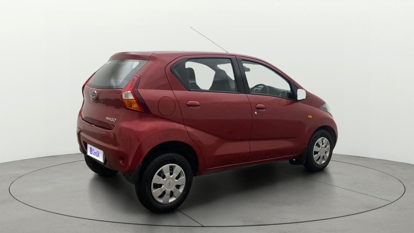 2018 Datsun Redi Go T(O) 1.0 AMT, Petrol, Automatic, 86,379 km, Right Back Diagonal
