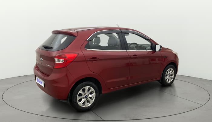 2017 Ford New Figo TITANIUM 1.2 PETROL MT, Petrol, Manual, 77,796 km, Right Back Diagonal