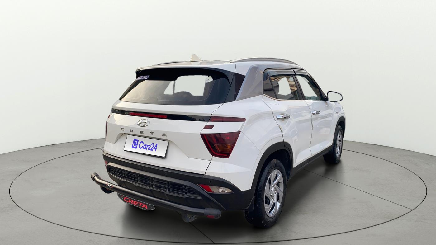 2022 Hyundai Creta E 1.5 DIESEL, Diesel, Manual, 79,690 km, Right Back Diagonal