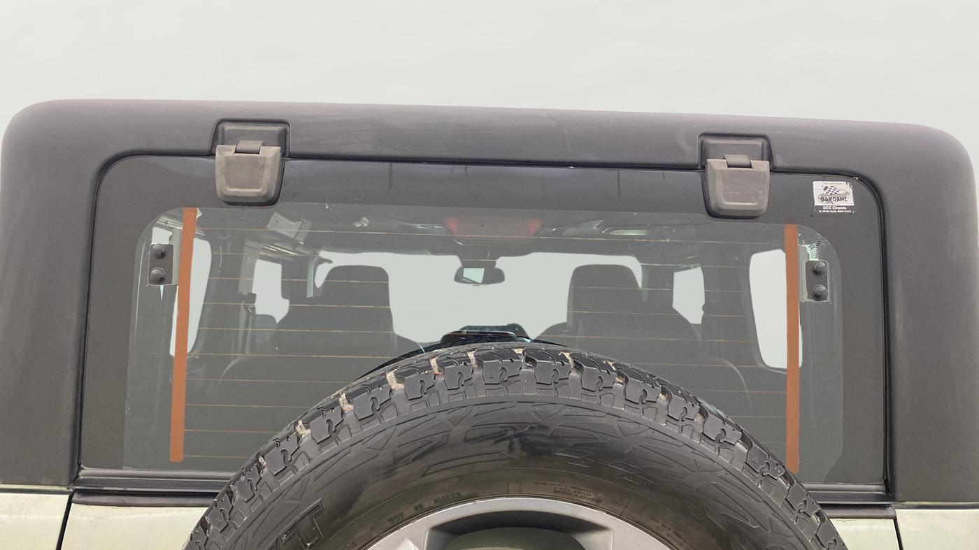 2022 Mahindra Thar LX HARD TOP 4WD MT, Diesel, Manual, 80,825 km, Rear Windshield