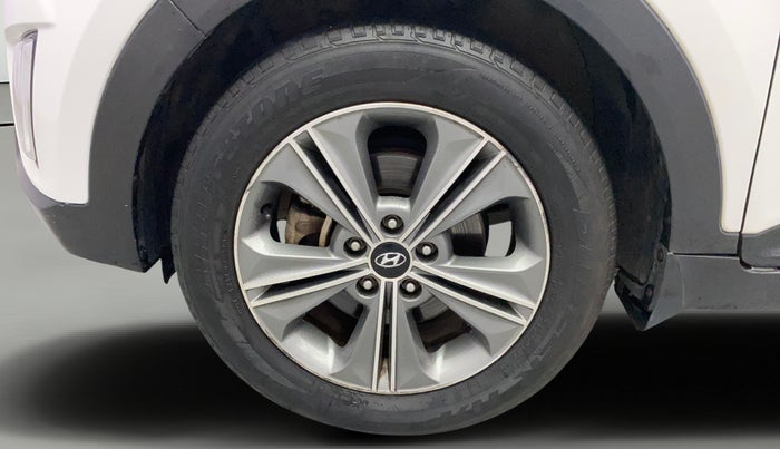 2017 Hyundai Creta SX PLUS AT 1.6 PETROL, Petrol, Automatic, 52,610 km, Left Front Wheel
