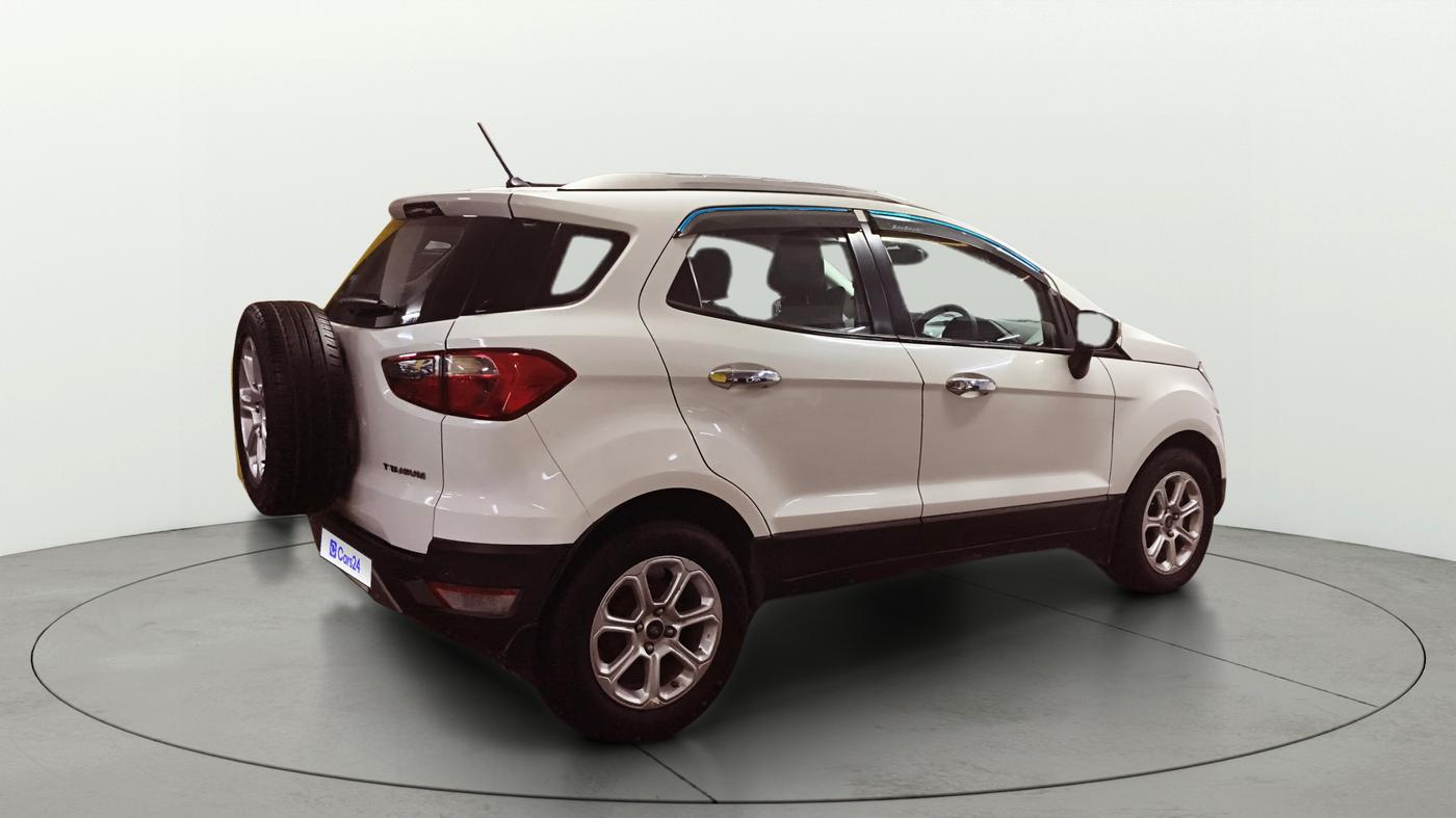 2019 Ford Ecosport TITANIUM + 1.5L PETROL AT, Petrol, Automatic, 74,443 km, Right Back Diagonal